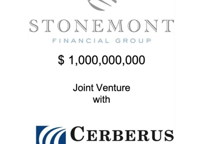 NorthView advises Stonemont in formation of $1B Industrial JV with Cerberus